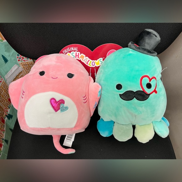 **PRICE DROP**Bundle of Eiko, Saxa, Sunny, & Walsh 8” Squishmallow - Picture 3 of 10